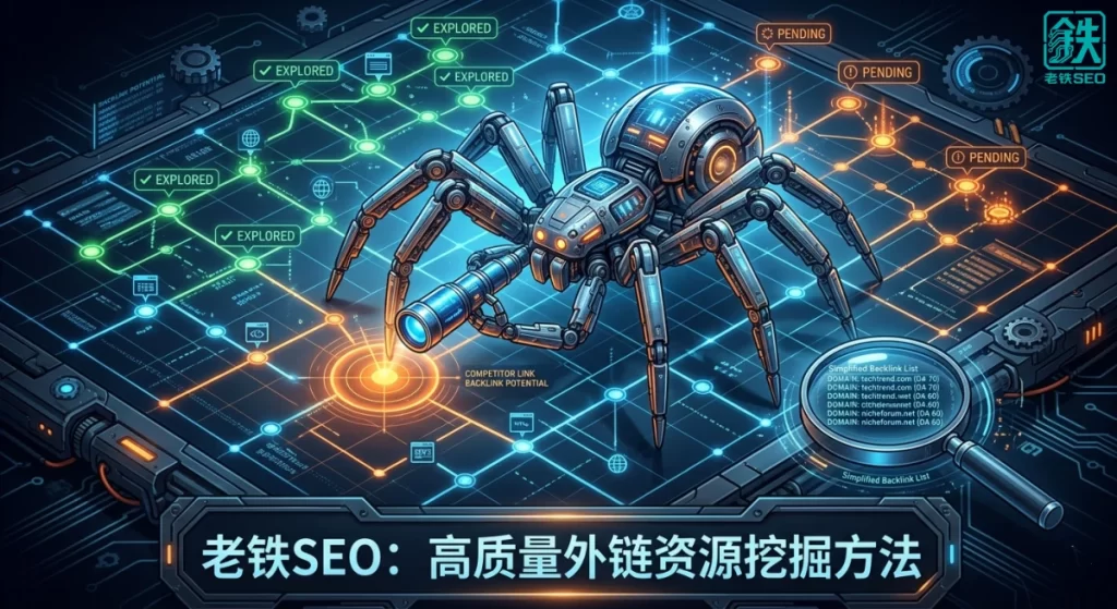 高质量外链资源挖掘方法:竞争对手外链反查、资源站筛选与拓源