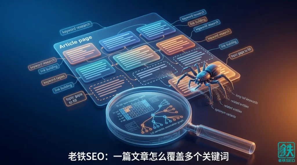 一篇文章怎么覆盖多个关键词:TF-IDF和LSI的实操用法